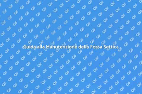 Manutenzione Fossa Settica Essenziale