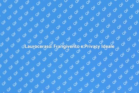 Siepe di Lauroceraso: Privacy e Bellezza