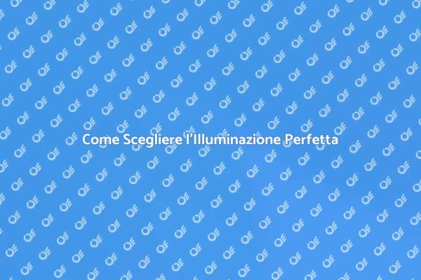 Trasforma il Tuo Spazio con Luci