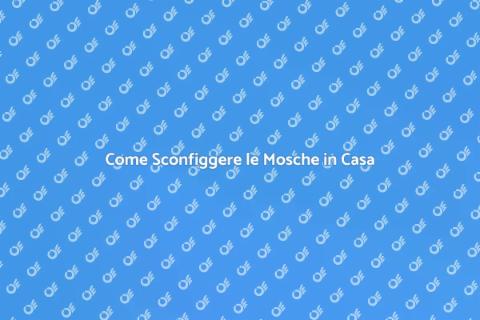 Liberi dalle Mosche: Soluzioni Pratiche
