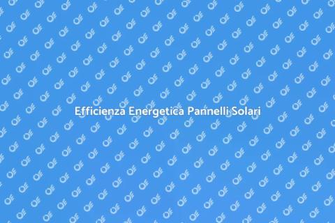 Valutazione Efficienza Energetica Solare