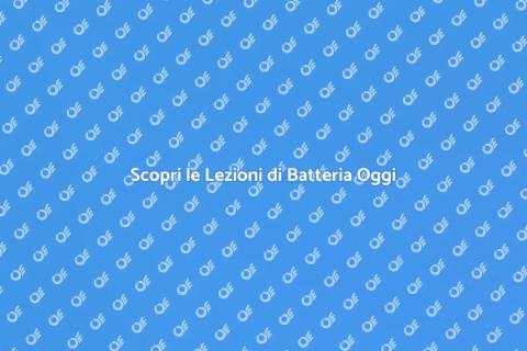 Lezioni di Batteria: Un Viaggio Ritmico