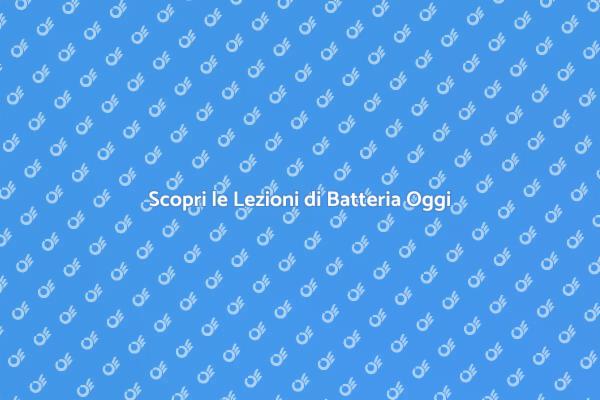 Inizia il Tuo Viaggio Musicale con la Batteria