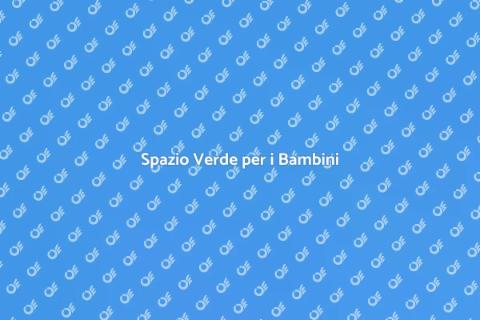 Giardino con Giochi per Bambini