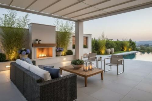 un'amaca da balcone in tessuto
