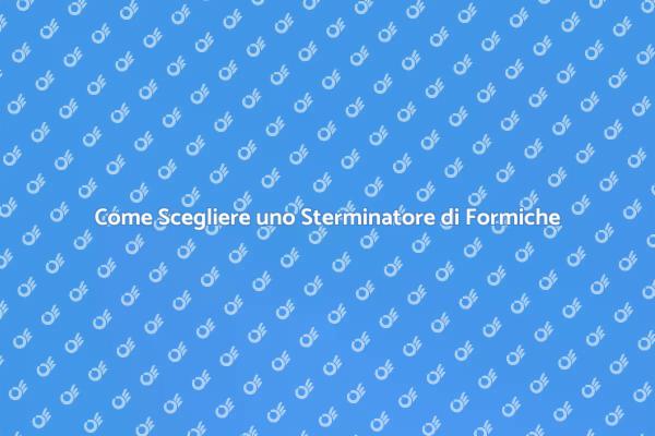 Affronta l'Invasione di Formiche!
