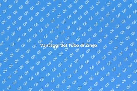 Installare un Tubo di Zinco Sicuro