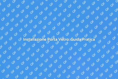 Porta d'Ingresso in Vetro: Eleganza