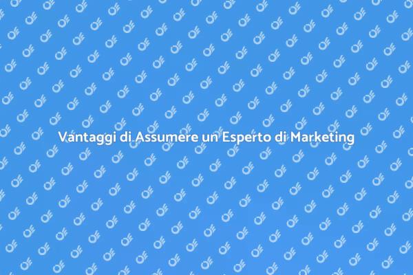 Perché Assumere un Esperto di Marketing