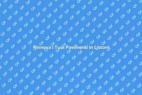 Tinta per Pavimenti in Listoni