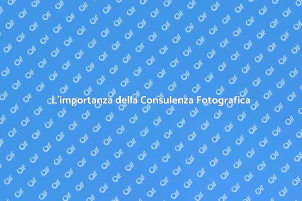 Scopri la Consulenza per Fotografie Commerciali