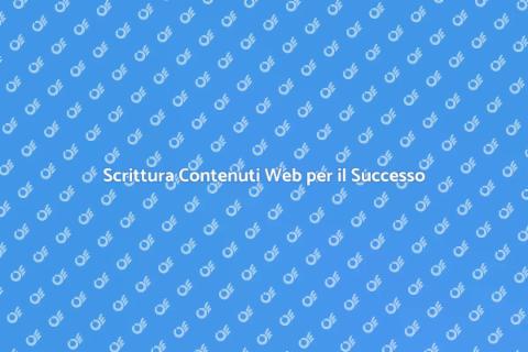 Servizio Web Content Writing Efficace