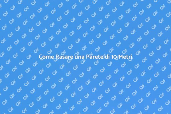 Trasforma la Tua Parete di 10 Metri