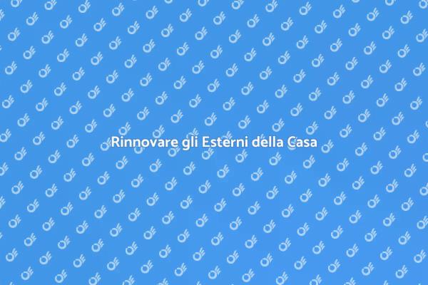 Come Verniciare gli Esterni della Casa