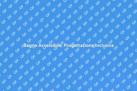 Progettazione Bagno Senza Barriere