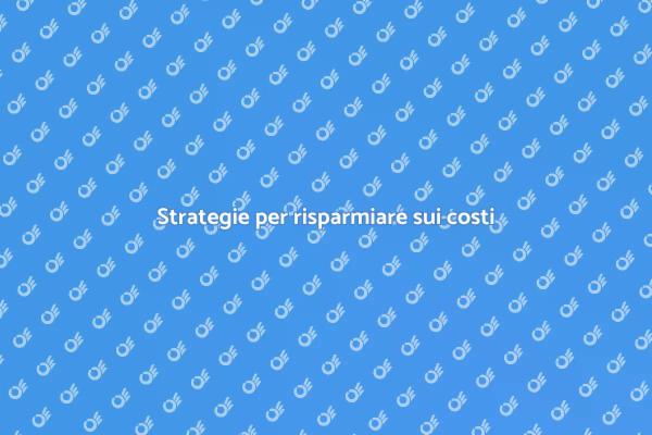 Consulenza per costi aziendali efficaci