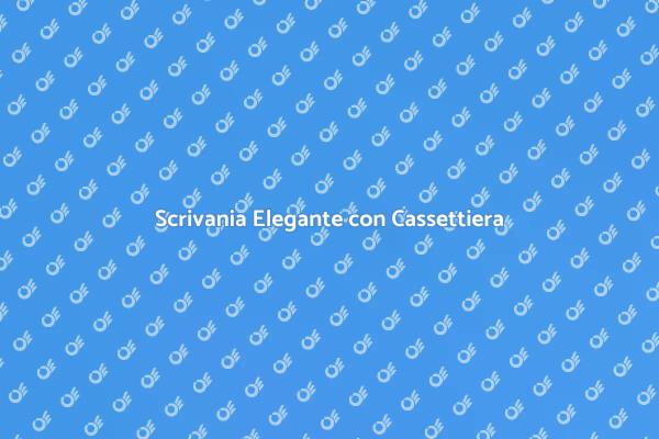 Eleganza e Funzionalità in Scrivania