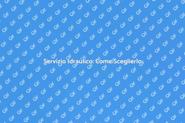 L'Importanza dell'Assistenza Idraulica