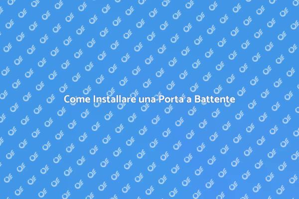 Trasforma la Tua Casa con una Porta a Battente