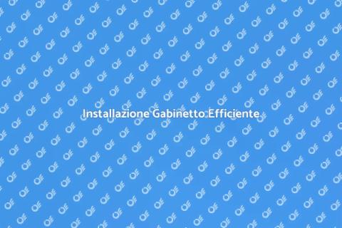Gabinetto ad Alta Efficienza