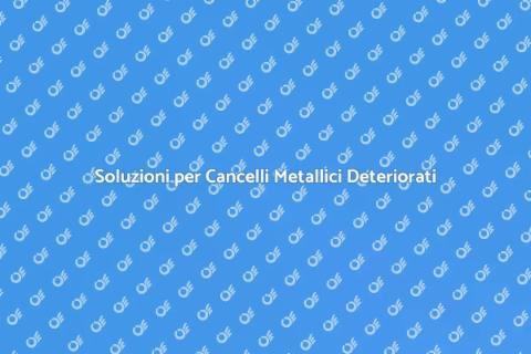 Riparazione Cancello Metallico Sicuro