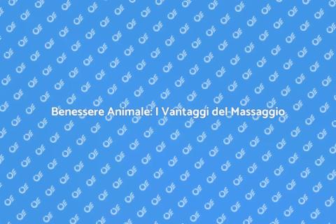 Massaggiatore per Animali: Benessere Fido
