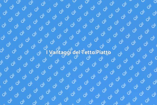 Tetto Piatto: Scelta Funzionale e Moderna