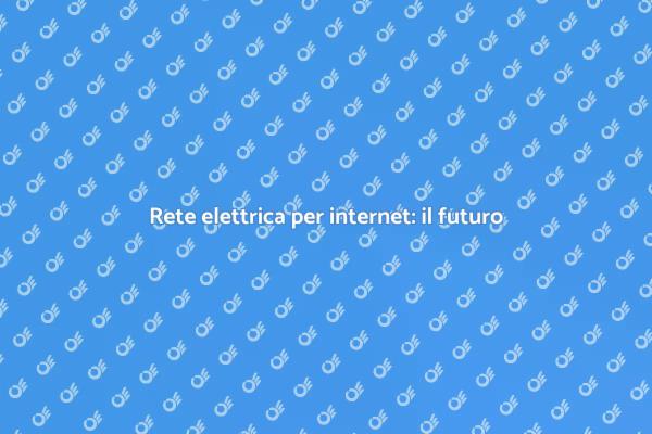 Rete elettrica: connessione e sicurezza