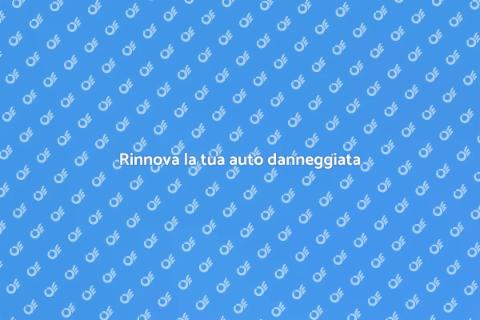 Verniciatura auto danneggiata