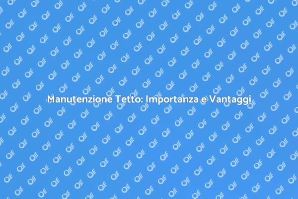 Importanza del Tetto Pulito