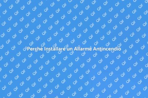 Allarme Antincendio Domestico Essenziale