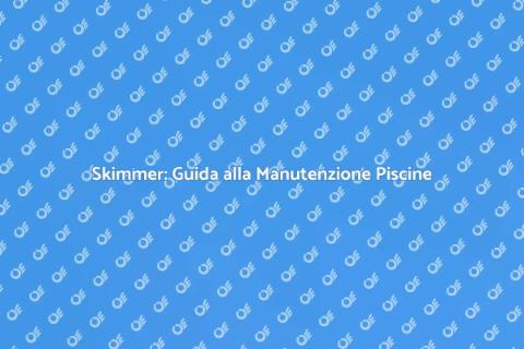 Manutenzione Skimmer Piscine Private