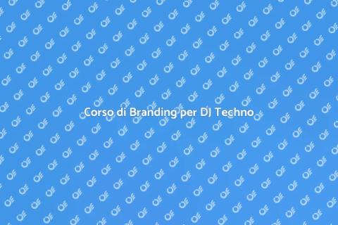 Branding Personale per DJ Techno