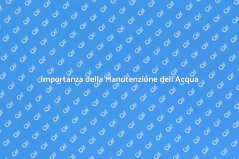 Manutenzione Impianto Depurazione Acqua