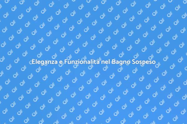 Arredamento Bagno: Mobile Sospeso Chic