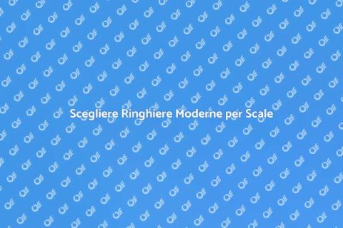 Ringhiere Contemporanee per Scale
