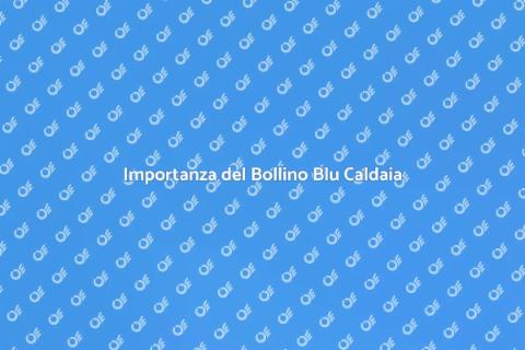 Bollino Blu della Caldaia: Formazione
