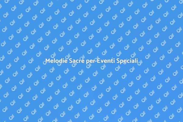 Coro e Musica Sacra per Eventi