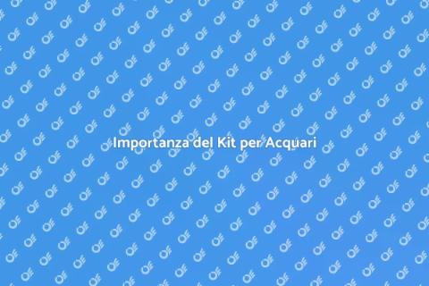 Kit Professionale per Analisi Acqua
