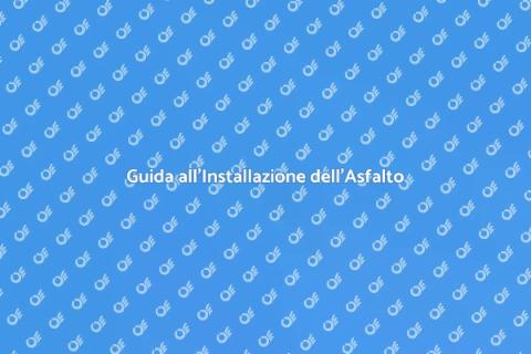 Installazione Asfalto Area di Sosta