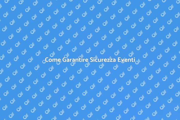 Eventi di Beneficenza: Sicurezza Prima di Tutto