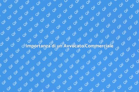 Avvocato per Causa Commerciale