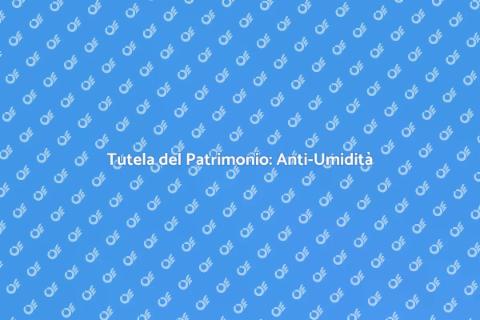 Protezione Antiumidità per il Patrimonio