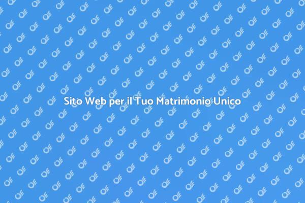 Crea il Tuo Matrimonio da Sogno