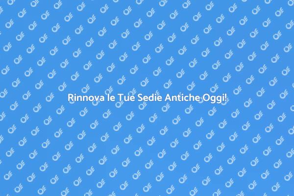 Restaura Sedie Antiche con Ernesto.it