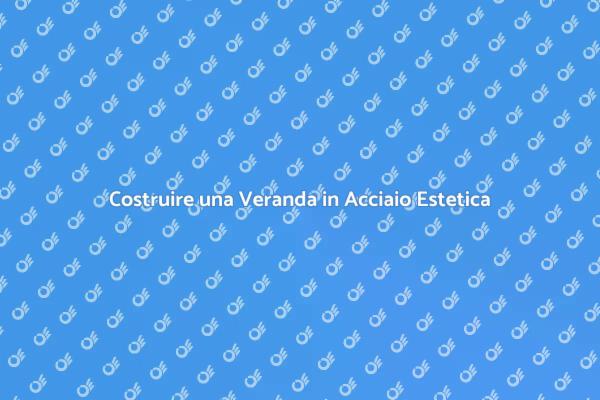 Veranda in Ferro: Eleganza e Funzione