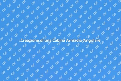 Cabina Armadio Su Misura Angolare