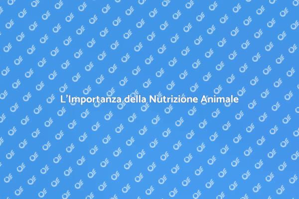 Nutrizione per Animali: Scegliere Bene