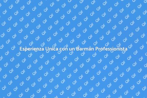 Barman Professionista per Eventi di Lusso