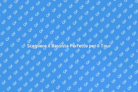 Assumere un Bassista per un Tour